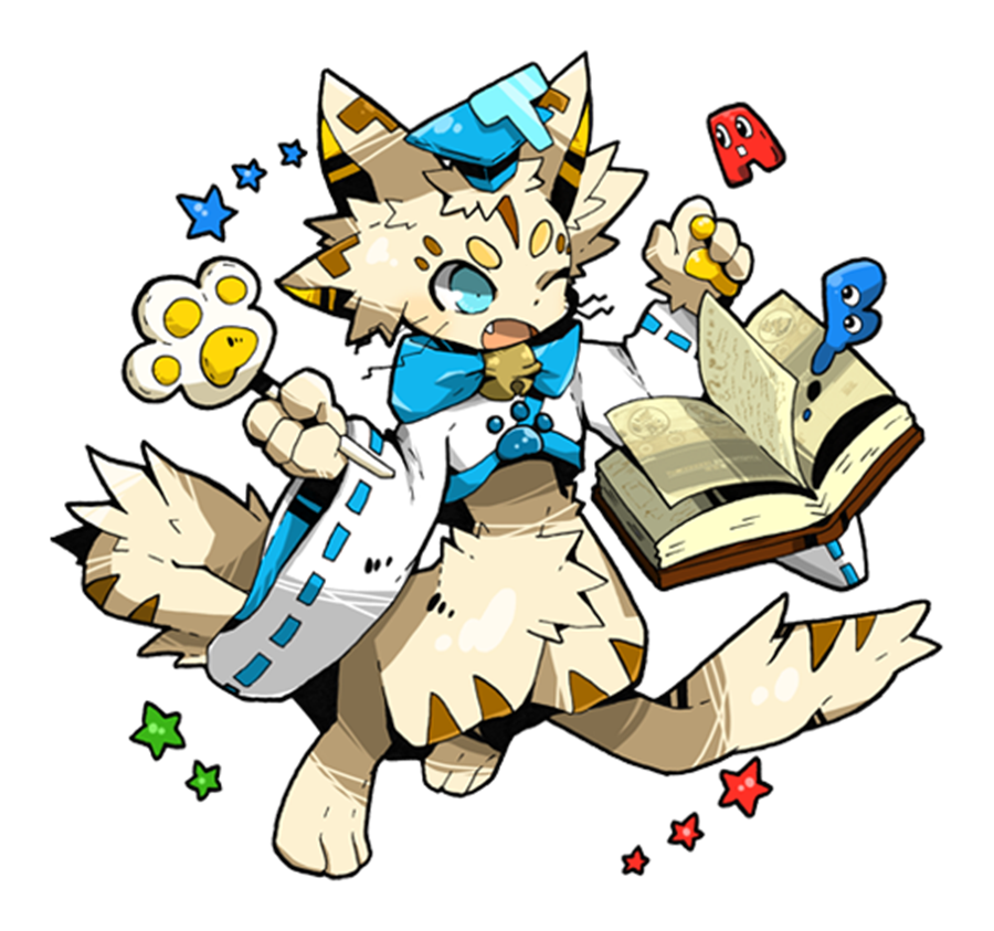 ティーチのキャラクターアート